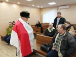 Гродно: перформанс активиста Соляника в суде завершился задержанием. Его местонахождение до сих пор неизвестно