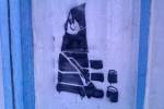 В Солигорске появились граффити против вырубки леса