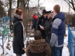 В Светлогорске милиция, коммунальщики и идеолог пытались помешать восстановить крест в память сталинских репрессий