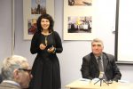 Анна Герасимова, директор Белорусского Дома прав человека на презентации книги Александра Томковича. 14 января 2015