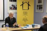 Алесь Беляцкий на презентации книги Александра Томковича в Белорусском Доме прав человека. 15 января 2015