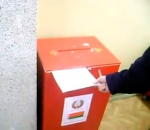 How to throw ballots into a sealed ballot box (Video)