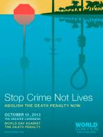 World Day against the Death Penalty marked today