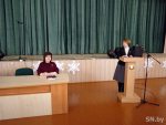 Председательница облсовета депутатов приехала в Светлогорск агитировать за... себя