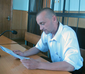 Александр Войтешик в Барановичском городском суде