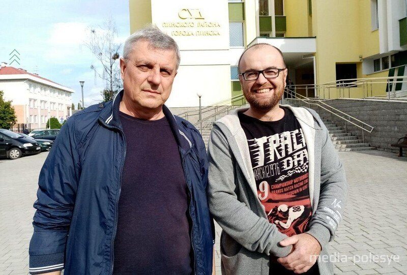 Віктар Ярашук і Андрэй Якімуш. Фота Media-Polesye