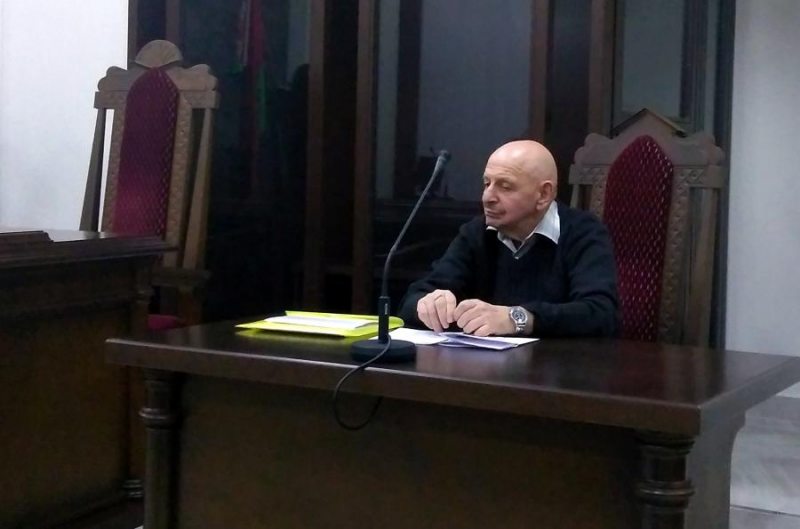 Михаил Журавлев во время рассмотрения жалобы в облсуде
