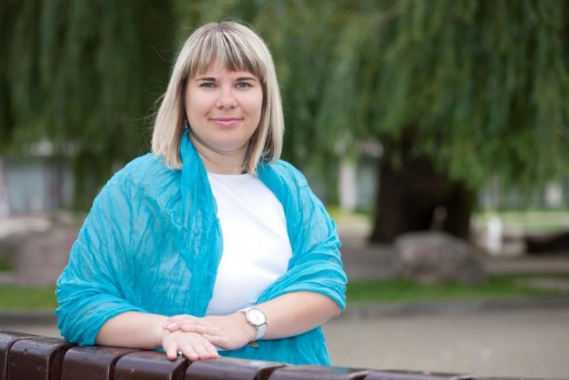 Лидер Христианско-демократического движения Ольга Ковалькова