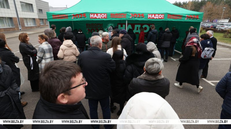 Збор подпісаў за Лукашэнку 13 лістапада на тэрыторыі ПВТ